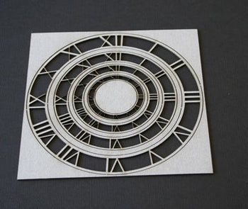 6x6 Clock Face Frames