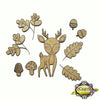 Deer and Foliage Set
