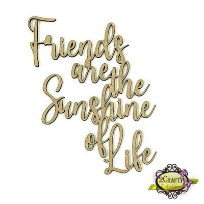 Friends are the Sunshine Script Title