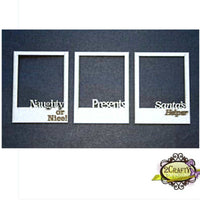Xmas Polaroid Frames