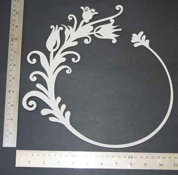 12 x 12 Floral Frame