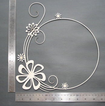 12 x 12 Flowery Swirly Frame