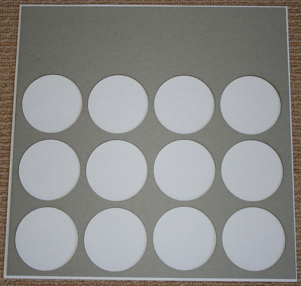 12 x 12 Frame Overlay-Circles