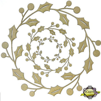 11" Holly Frame Set