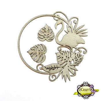 6" Flamingo Frame Set