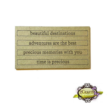 6x4 Phrase Stick Set 1
