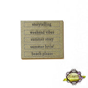 Mini Title Stick Set 4