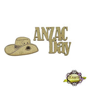 Anzac Day Title & Slouch Hat