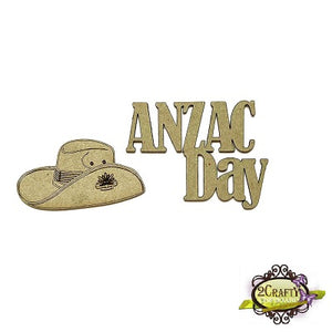 Anzac Day Title & Slouch Hat