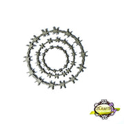 6" Circle Barbed Wire Frames