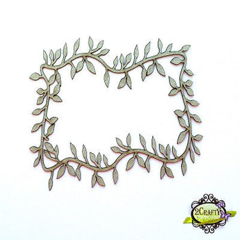 Leafy Rectangular Frame