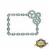 Steampunk Chain Rectangle Frame