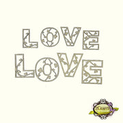 Viney Love Letter Word Set