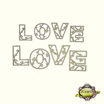 Viney Love Letter Word Set
