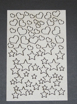 ATC Tiny Hearts & Stars