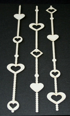 Beaded Heart Borders