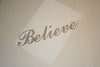 Believe Script