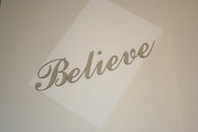 Believe Script