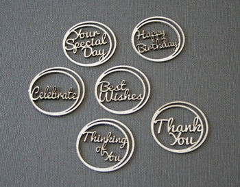Card - Word Circle Set - Sentiments