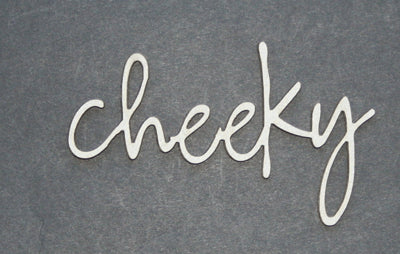 Cheeky - loopy font