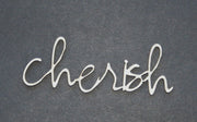 Cherish - loopy font