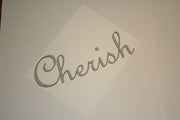 Cherish Script