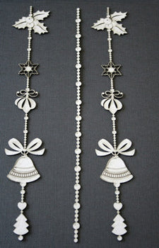 Christmas Decorative Ornament Border