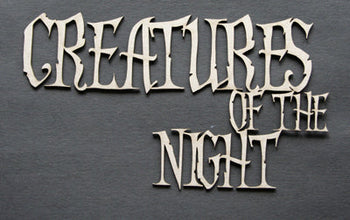 Creatures of the Night Title