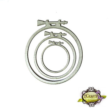 6" Embroidery Hoops