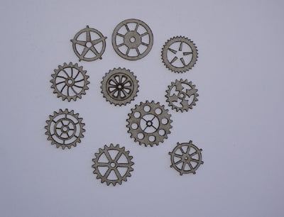 Steampunk Gears Small