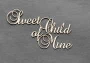 Sweet Child of Mine Title