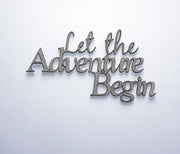 Let the Adventure Begin Title