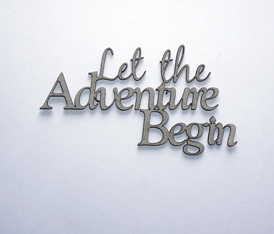Let the Adventure Begin Title
