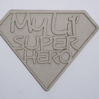 My Lil' Super Hero Title