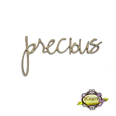 Precious - loopy font